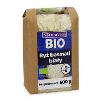 Ryż Basmati Biały Bezglutenowy BIO (6 szt x 500 g)