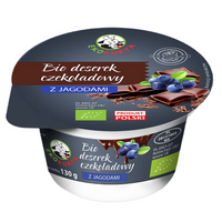 Deser Czekoladowy z Jagodami BIO (3 szt x 130 g)