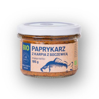 Paprykarz z Karpia z Soczewicą BIO (185 g)