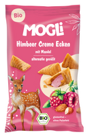 Rożki z Kremem Migdałowo - Malinowym Bezglutenowe BIO (5 szt x 30 g)