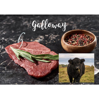 Stek wołowy z rasy „Galloway” (1 kg)