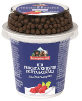 Jogurt Malinowy z Kulkami Czekoladowymi BIO (3 szt x 150 g)