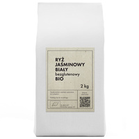 Ryż Jaśminowy Biały Bezglutenowy BIO 2 kg