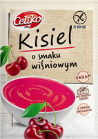 Kisiel o Smaku Wiśniowym Bez Dodatku Cukrów Bezglutenowy (25 szt x 40 g)