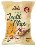 Chipsy z Soczewicy o Smaku Przyprawy Arabskiej Bezglutenowe BIO 75 g