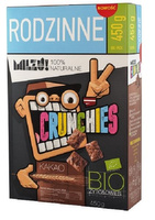 Crunchies Żytnio - Owsiane Kakaowe BIO (2 szt x 450 g)