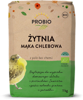 Mąka Żytnia Chlebowa Typ 720 BIO (6 szt x 1 kg)