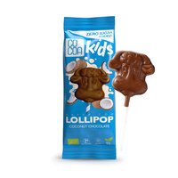 Lizak z Czekolady Kokosowej Bez Dodatku Cukrów BIO (6 szt x 15 g)
