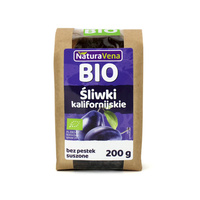 Śliwki Kalifornijskie Suszone Bezglutenowe BIO (3 szt x 200 g)
