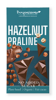 Czekolada z Orzechami Laskowymi Bez Dodatku Cukrów Bezglutenowa BIO (2 szt x 60 g)
