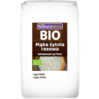 Mąka Żytnia Razowa Typ 2000 BIO 1 kg