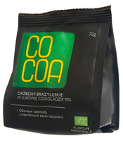 Orzechy Brazylijskie w Czekoladzie Surowej BIO (2 szt x 70 g)