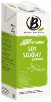 Napój Sojowy Naturalny Bez Cukru Bezglutenowy BIO (4 szt x 1 l)