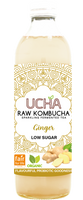 Kombucha z Imbirem Niska Zawartość Cukrów Fair For Life BIO (3 szt x 350 ml)