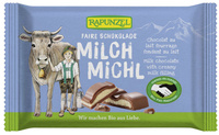 Czekolada Mleczna z Nadzieniem Mlecznym Dla Dzieci BIO (2 szt x 100 g)