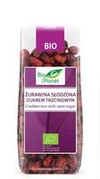 Żurawina Słodzona Cukrem Trzcinowym BIO (3 szt x 100 g)