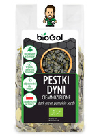 Pestki Dyni Ciemnozielone (Uprawiane w Europie) BIO (3 szt x 150 g)