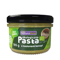 Pasta z Ciecierzycy i Szpinaku z Nasionami Konopi BIO 185 g