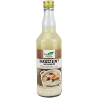 Barszcz Biały Na Zakwasie Niepasteryzowany BIO 500 ml