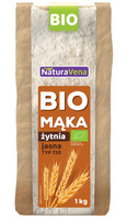 Mąka Żytnia Chlebowa Typ 720 BIO (5 szt x 1 kg)