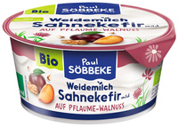 Kefir Kremowy Śliwka - Orzech Włoski BIO (3 szt x 150 g)