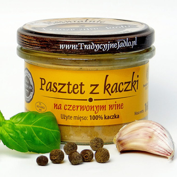 Pasztet z kaczki na czerwonym winie (160 g)