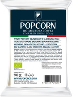 Popcorn z Żółtej Kukurydzy z Shea i Solą Do Przygotowania w Mikrofalówce Bezglutenowy BIO (5 szt x 90 g)