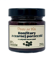 Konfitura Ekstra z Czarnej Porzeczki z Całymi owocami 210 g