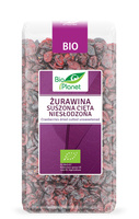 Żurawina Suszona Cięta Niesłodzona BIO 400 g