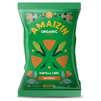 Chipsy Tortilla Kukurydziane Solone Bezglutenowe BIO (3 szt x 150 g)