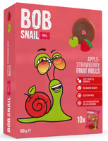 Przekąski Roll Jabłko - Truskawka Bez Dodatku Cukrów Bezglutenowe (2 szt x 100 g)