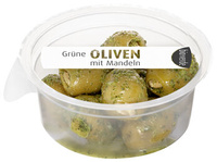 Oliwki Zielone Nadziewane Migdałami z Ziołami BIO  - Bio (2 szt x 80 g)