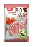 Budyń Truskawkowy Bezglutenowy BIO (10 szt x 40 g)