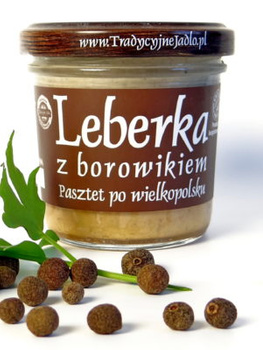 Leberka z borowikiem pasztet po wielkopolsku słoik (80 g)