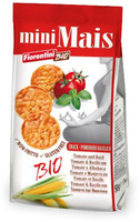 Krążki Kukurydziane z Pomidorami i Bazylią Bezglutenowe BIO (6 szt x 50 g)