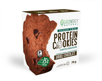 Ciastka Proteinowe Podwójnie Czekoladowe Bez Cukru (2 x 35 g) (4 szt x 70 g)