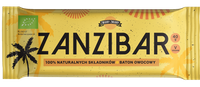 Baton Owocowy Zanzibar Bezglutenowy BIO (5 szt x 40 g)