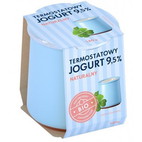 Jogurt Termostatowy Naturalny 9,5 % BIO (3 szt x 140 g)