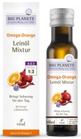 Omega Orange - Mieszanka z Olejem Lnianym (Pyłek Kwiatowy, Pomarańcza) BIO 100 ml