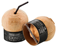 Kokos BIO z Zawleczką i Słomką (Około 0,50 kg) (2 szt x 500 g)