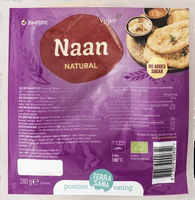 Chlebek Naan Bez Dodatku Cukrów BIO (2 szt x 280 g)