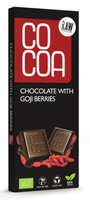 Czekolada Surowa z Jagodami Goji BIO (2 szt x 40 g)