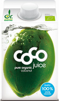 Woda Kokosowa Naturalna BIO (3 szt x 500 ml)