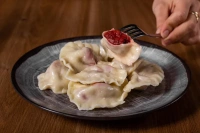 Pierożki z truskawkami (450 g)