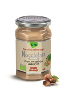 Krem z Orzechów Laskowych Biały Bezglutenowy BIO 250 g