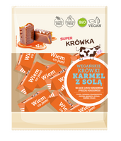 Krówki Słony Karmel Bezmleczne Bezglutenowe BIO (3 szt x 150 g)