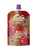 Mus Jabłko -  Czerwone Owoce Bez Dodatku Cukrów BIO (6 szt x 100 g)