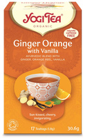 Herbatka Imbirowo - Pomarańczowa z Wanilią (Ginger Orange With Vanilla) BIO (17 x 1,8 g) 30,6 g (2 szt x 31 g)